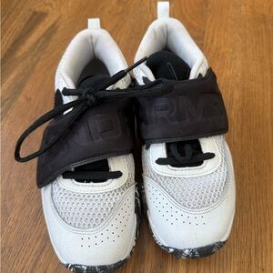Under Armour Kids' Black and Gray Sneakers